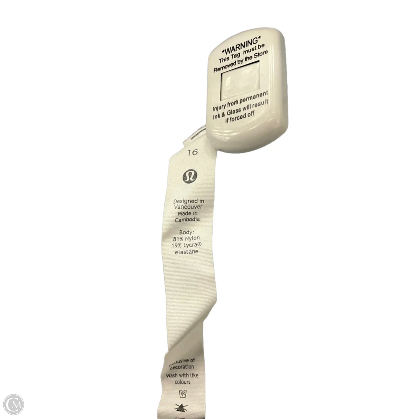 Athletic Leggings Capris By Lululemon In Grey, Size: 16