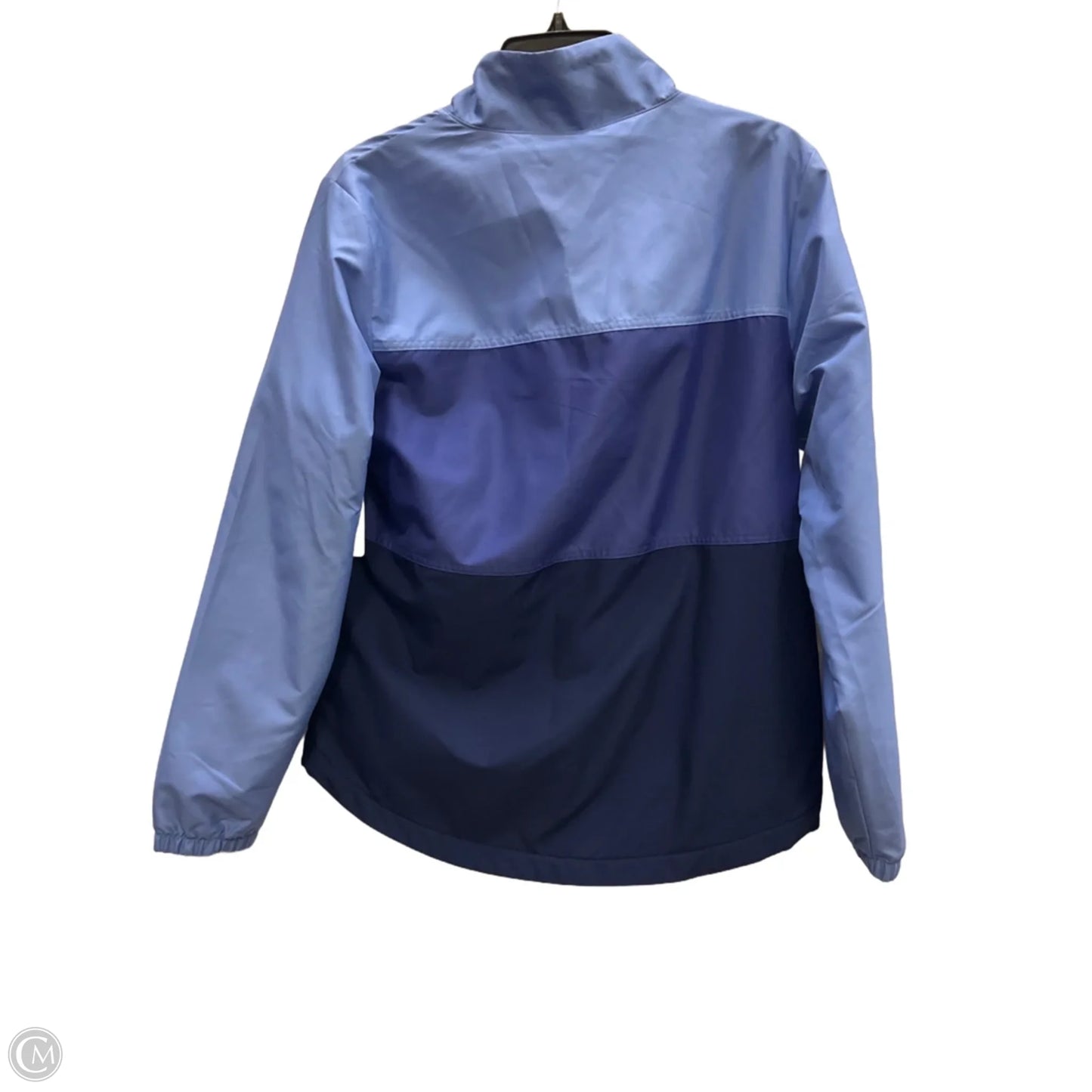 Jacket Windbreaker By St Johns Bay In Blue, Size: S