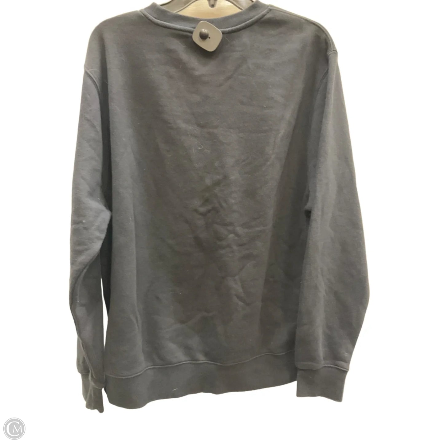 Sweatshirt Crewneck By Nike Apparel In Black, Size: L