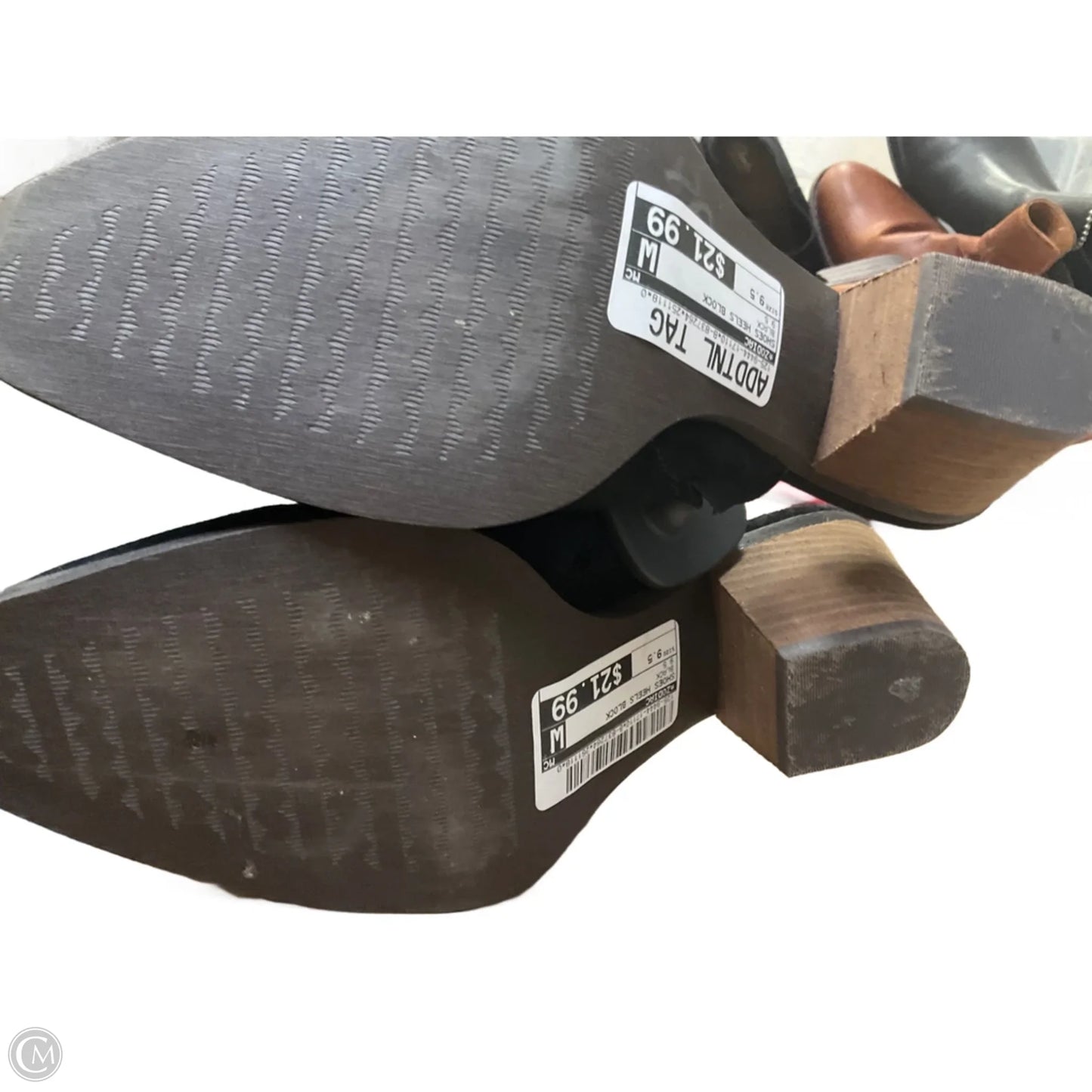 Shoes Heels Block By Zodiac In Black, Size: 9.5