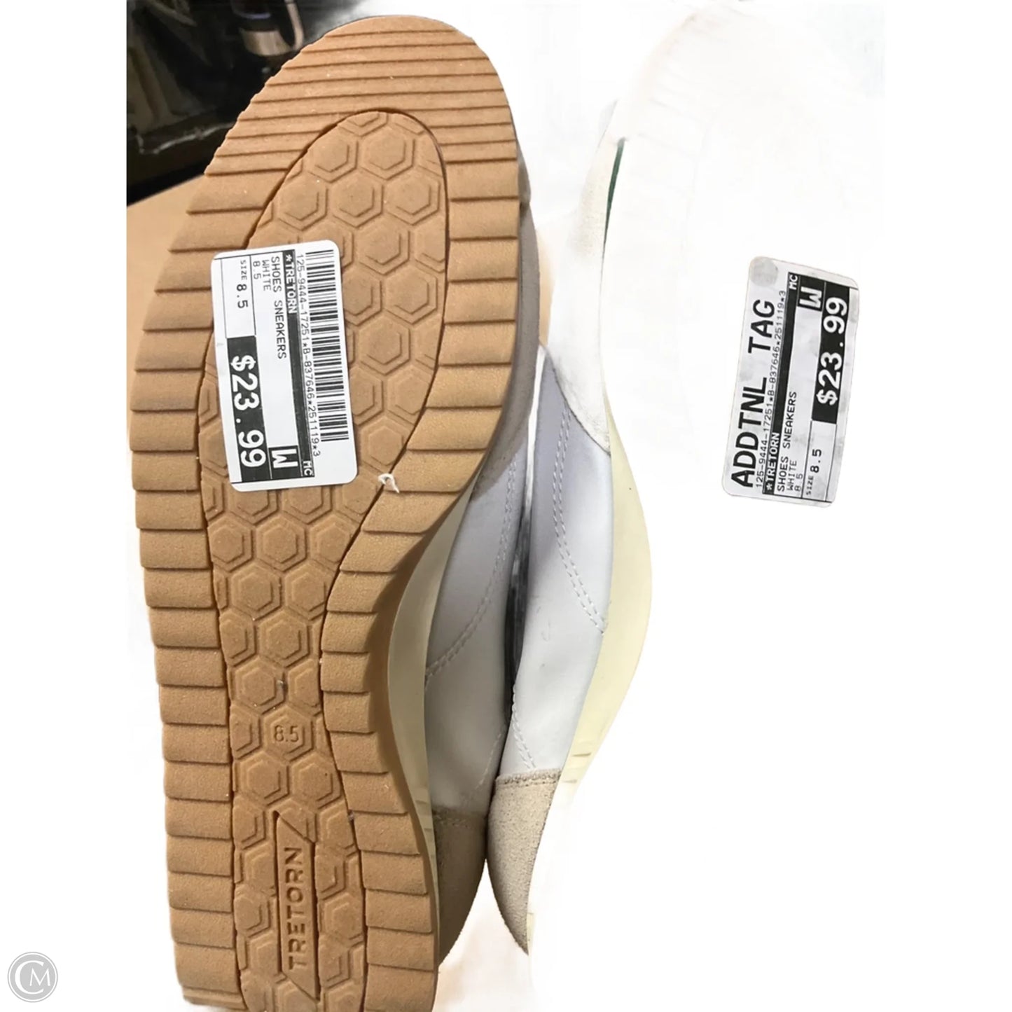 Shoes Sneakers By Tretorn In White, Size: 8.5