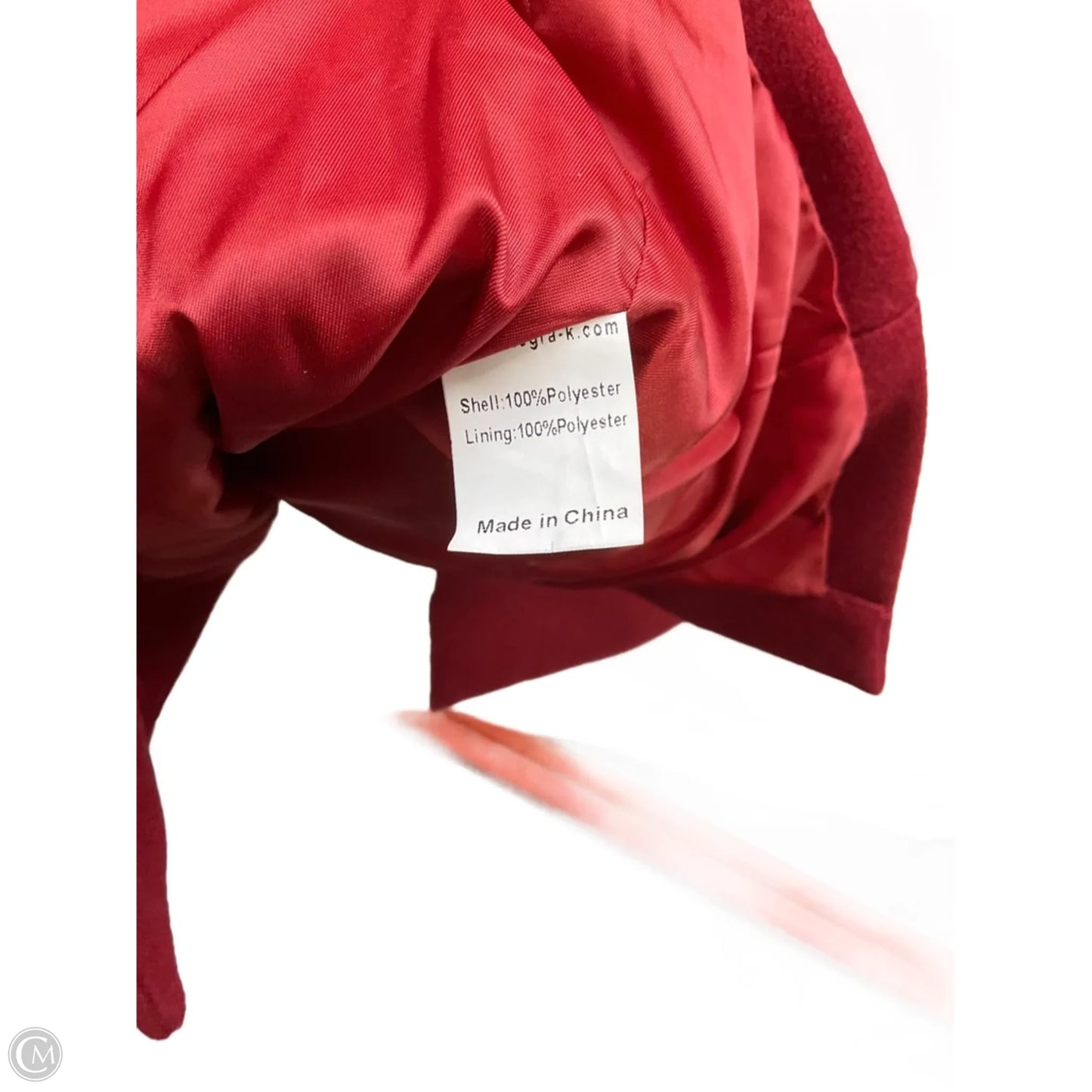 Coat Peacoat By Allegra K In Red, Size: M