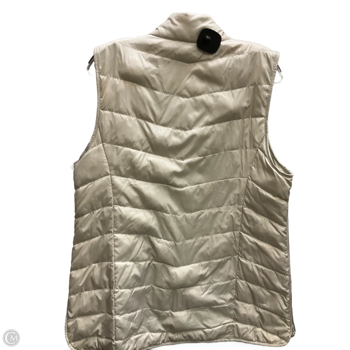 Vest Puffer & Quilted By J. Jill In Cream, Size: L