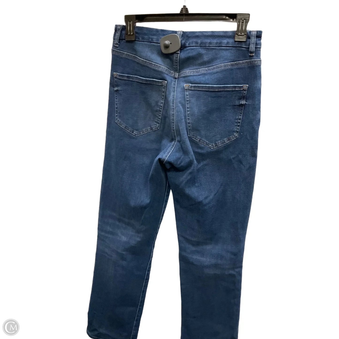 Jeans Boot Cut By Express In Blue Denim, Size: 8