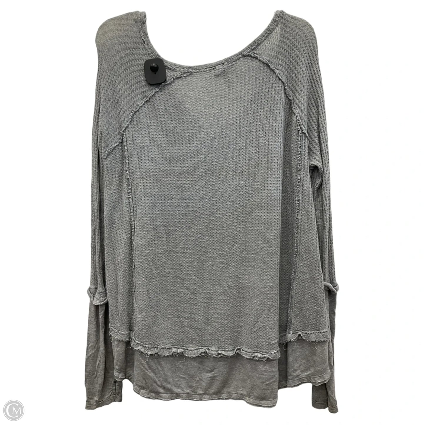 Top Long Sleeve By We The Free In Grey, Size: M