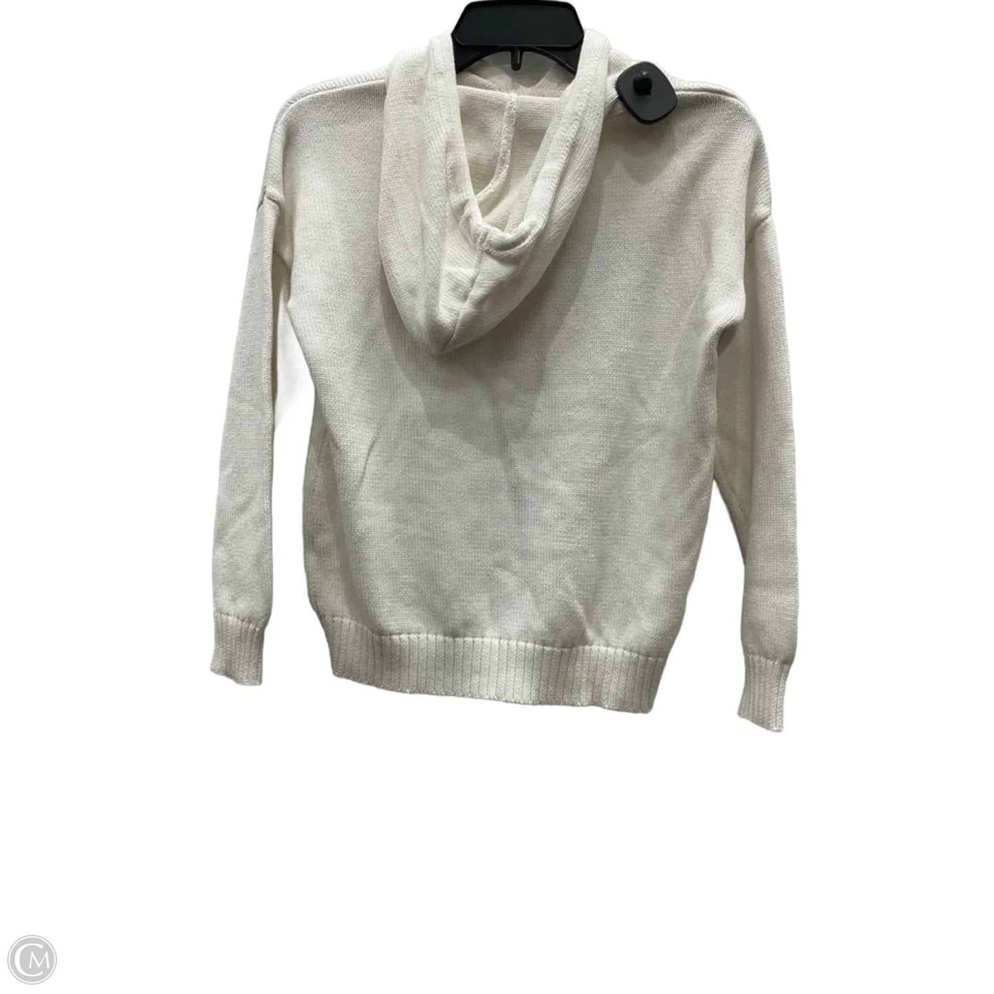 Sweater By Clothes Mentor In White, Size: S