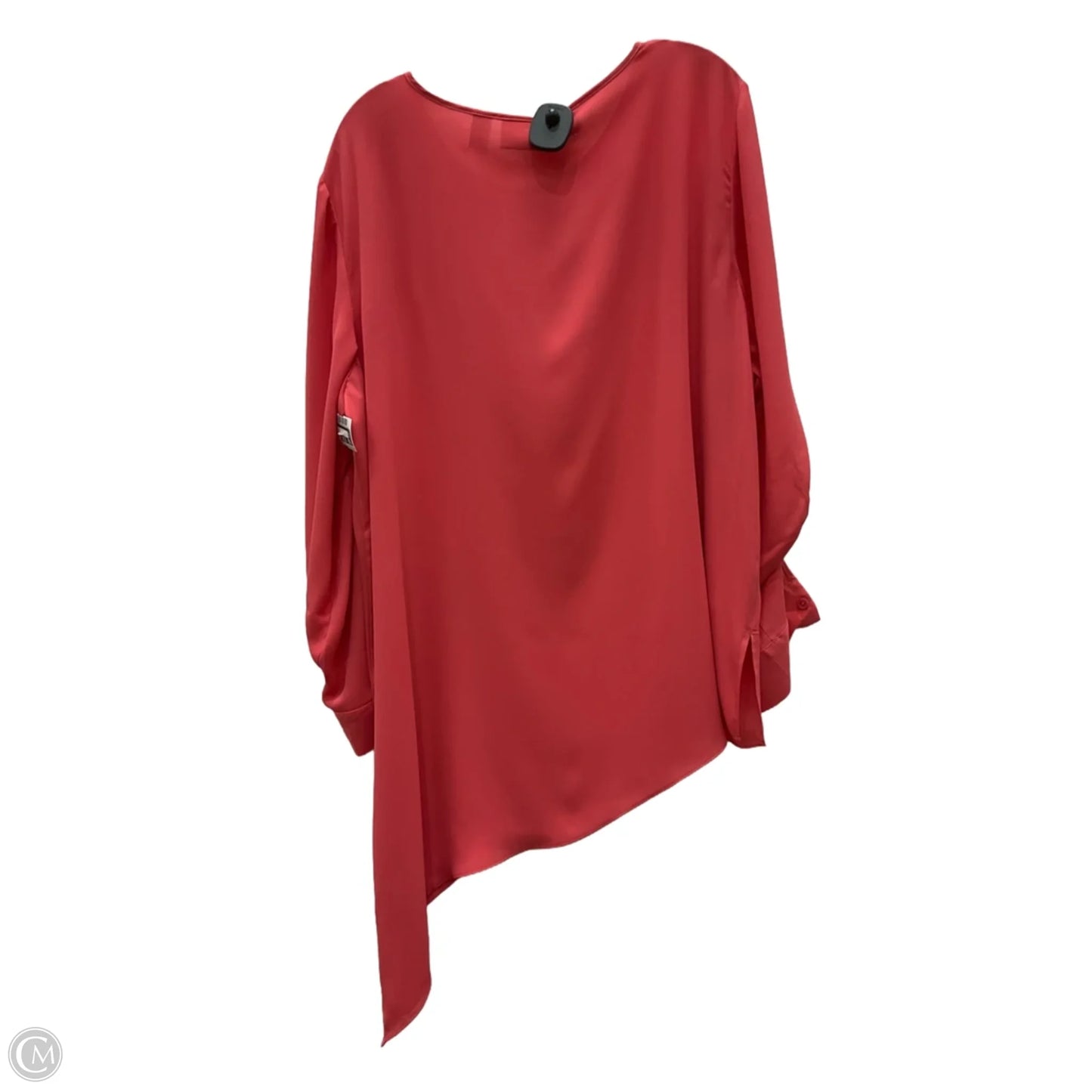 Top Long Sleeve By Chicos In Coral, Size: Xxl