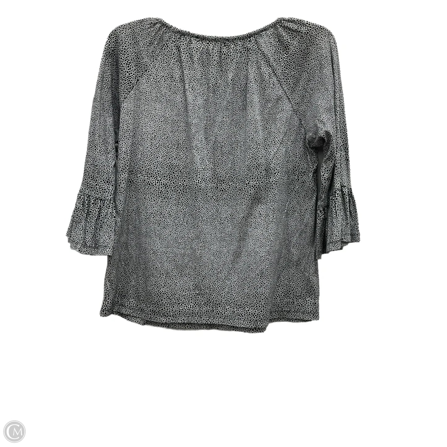 Top 3/4 Sleeve By Michael By Michael Kors In Animal Print, Size: S