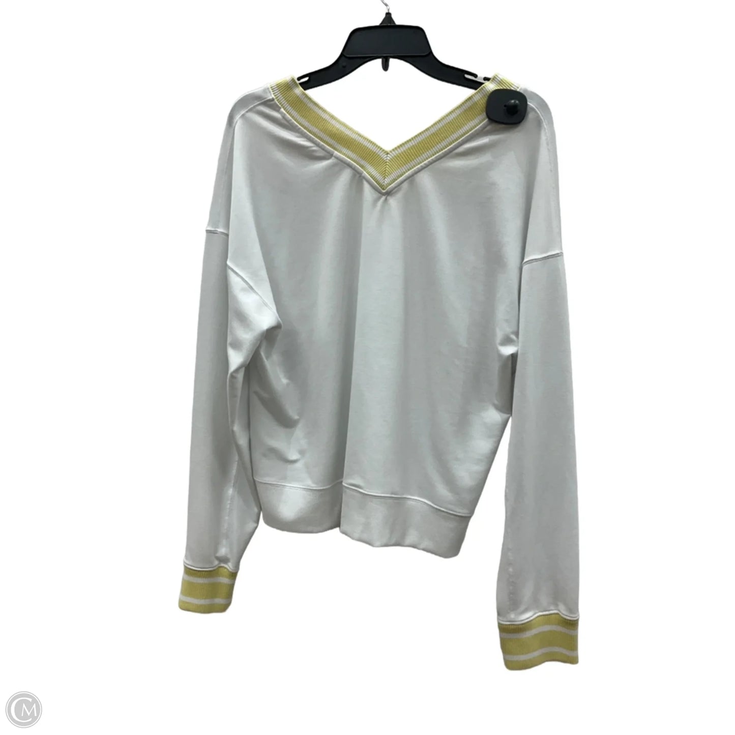 Top Long Sleeve By Sincerely Jules In White, Size: L