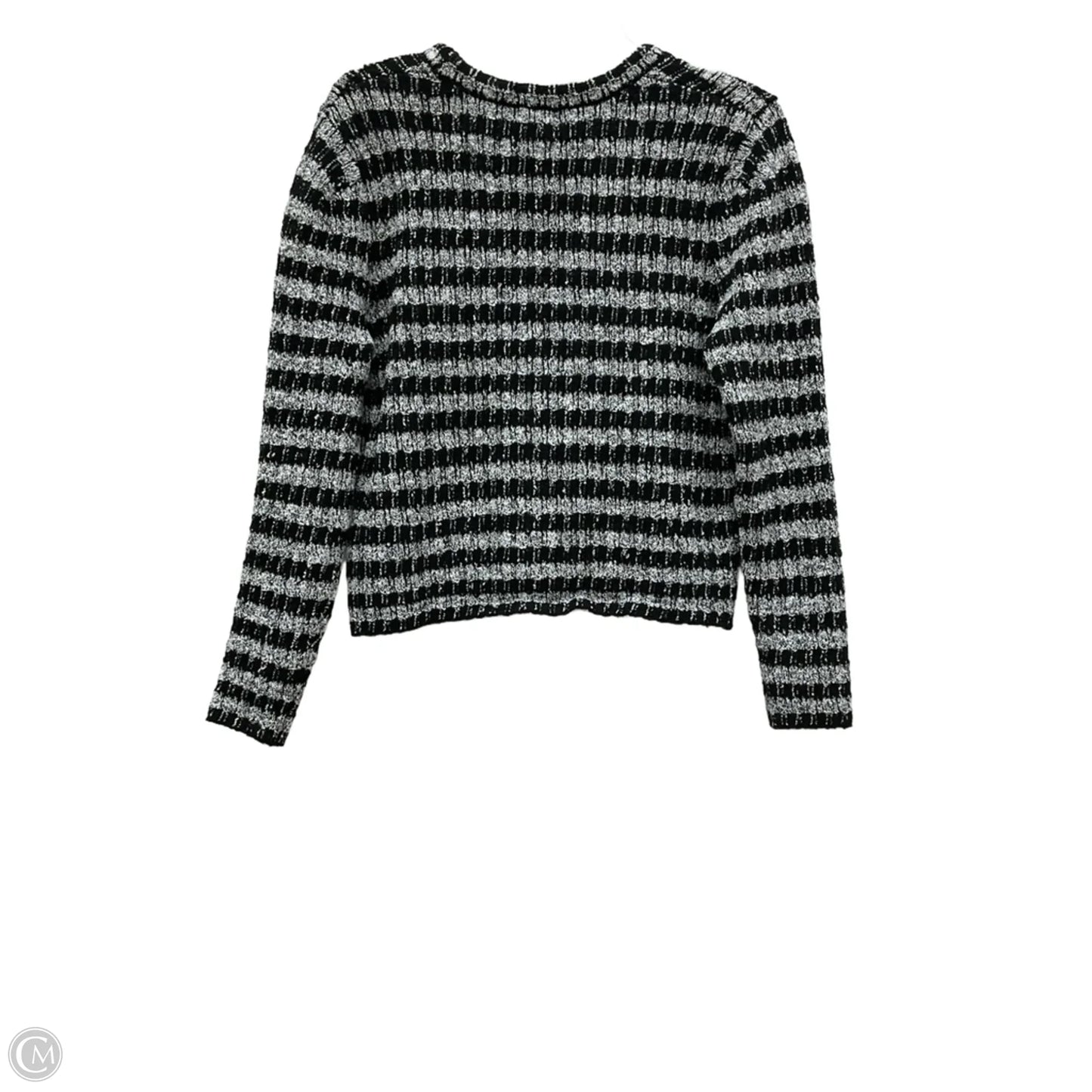 Cardigan By Cmc In Black & Grey, Size: L