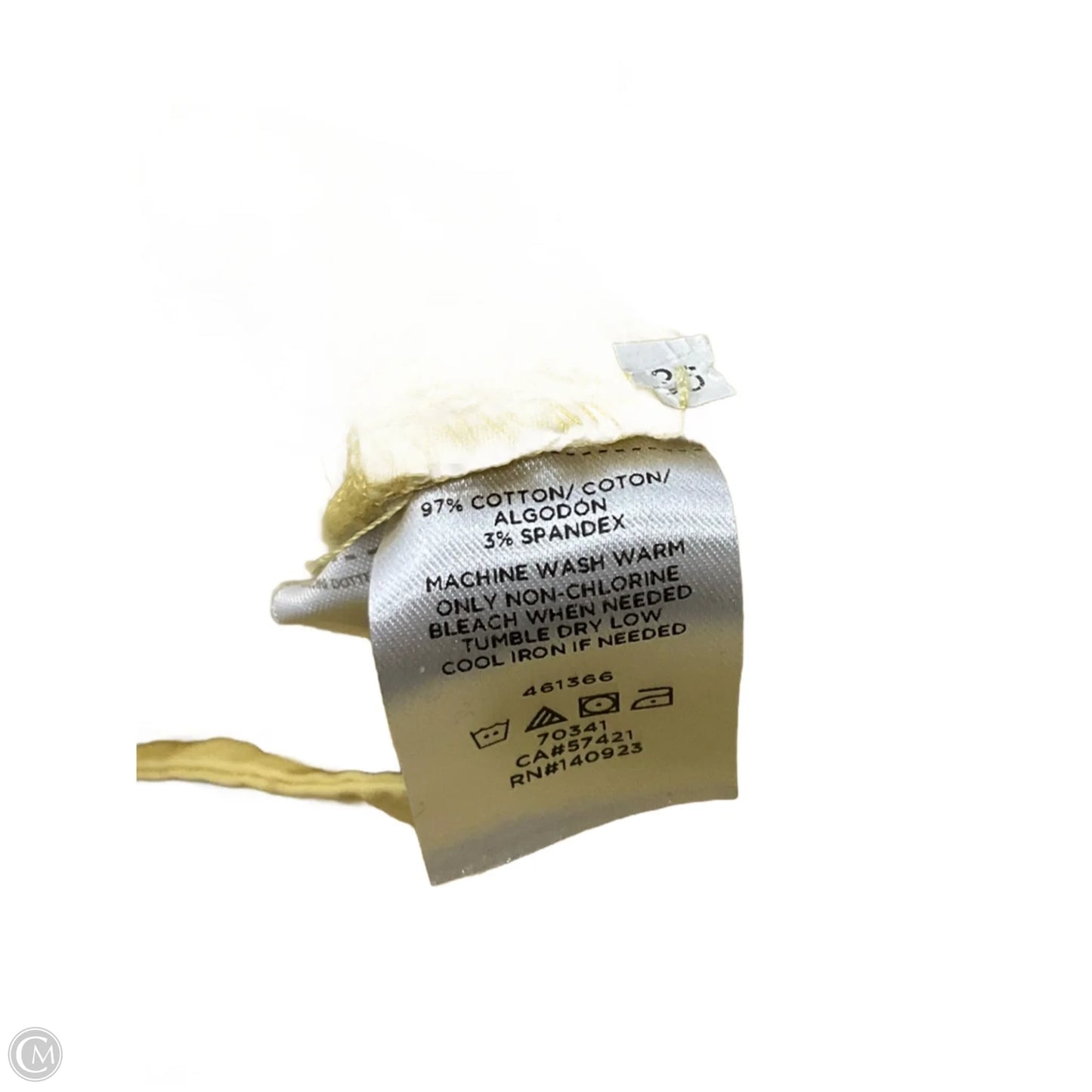 Pants Chinos & Khakis By Loft In Yellow, Size: 6p