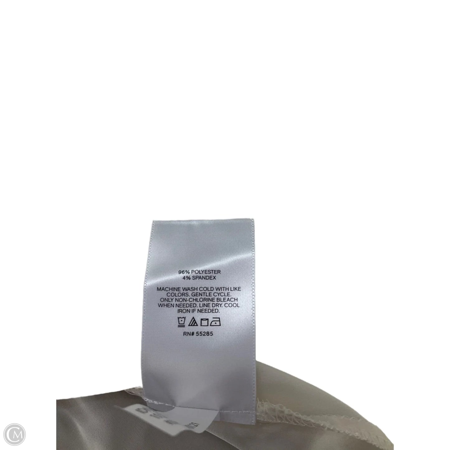 Top Sleeveless By Express In Cream, Size: S