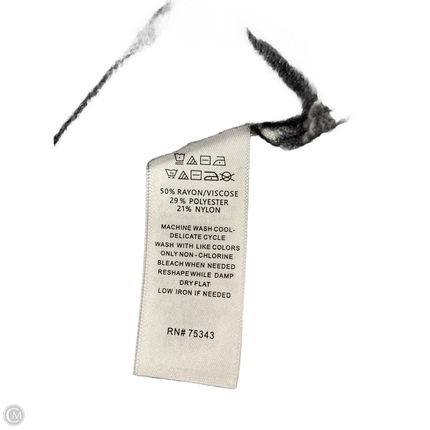 Top Long Sleeve By Cynthia Rowley In Striped Pattern, Size: S