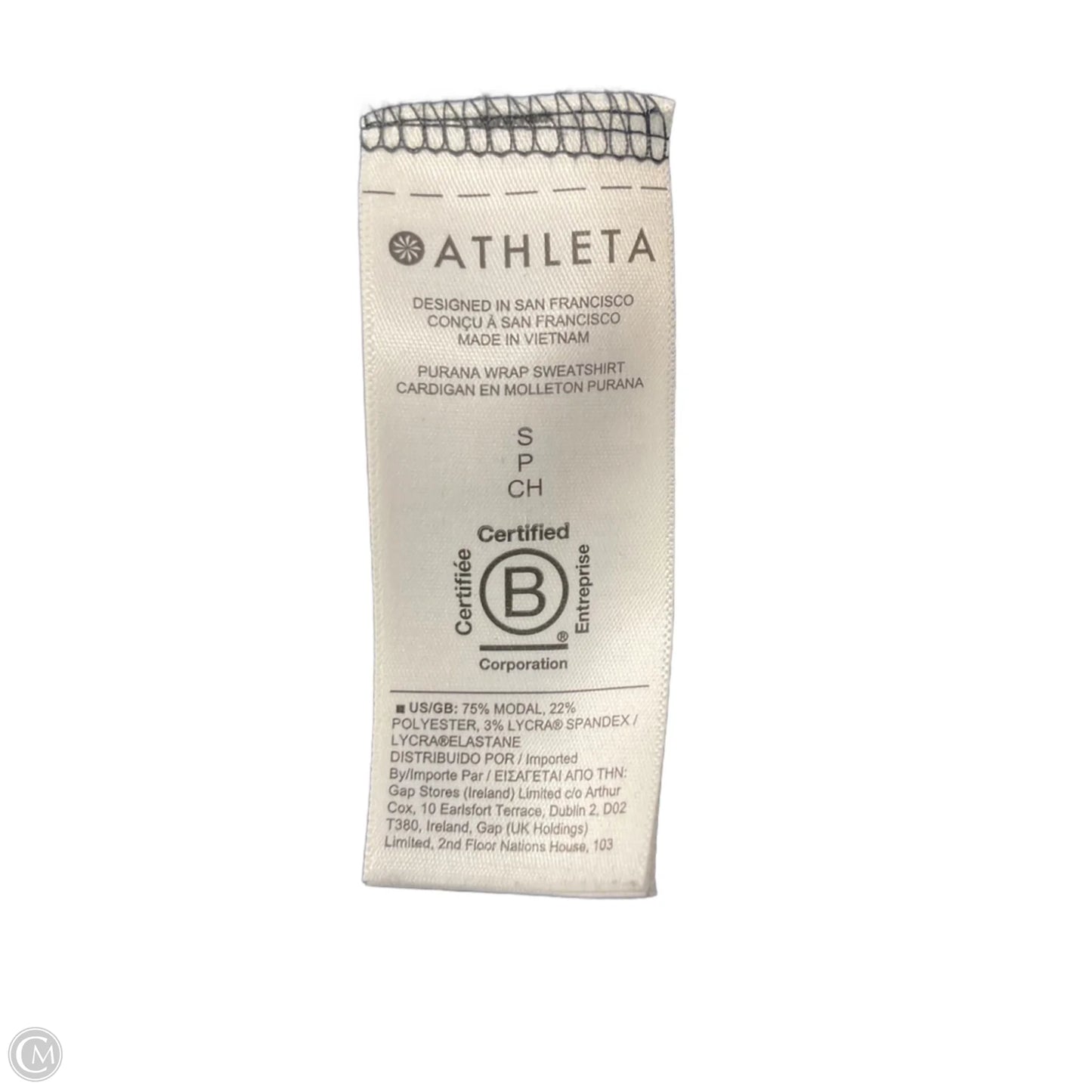 Athletic Sweatshirt Hoodie By Athleta In Black, Size: Sp