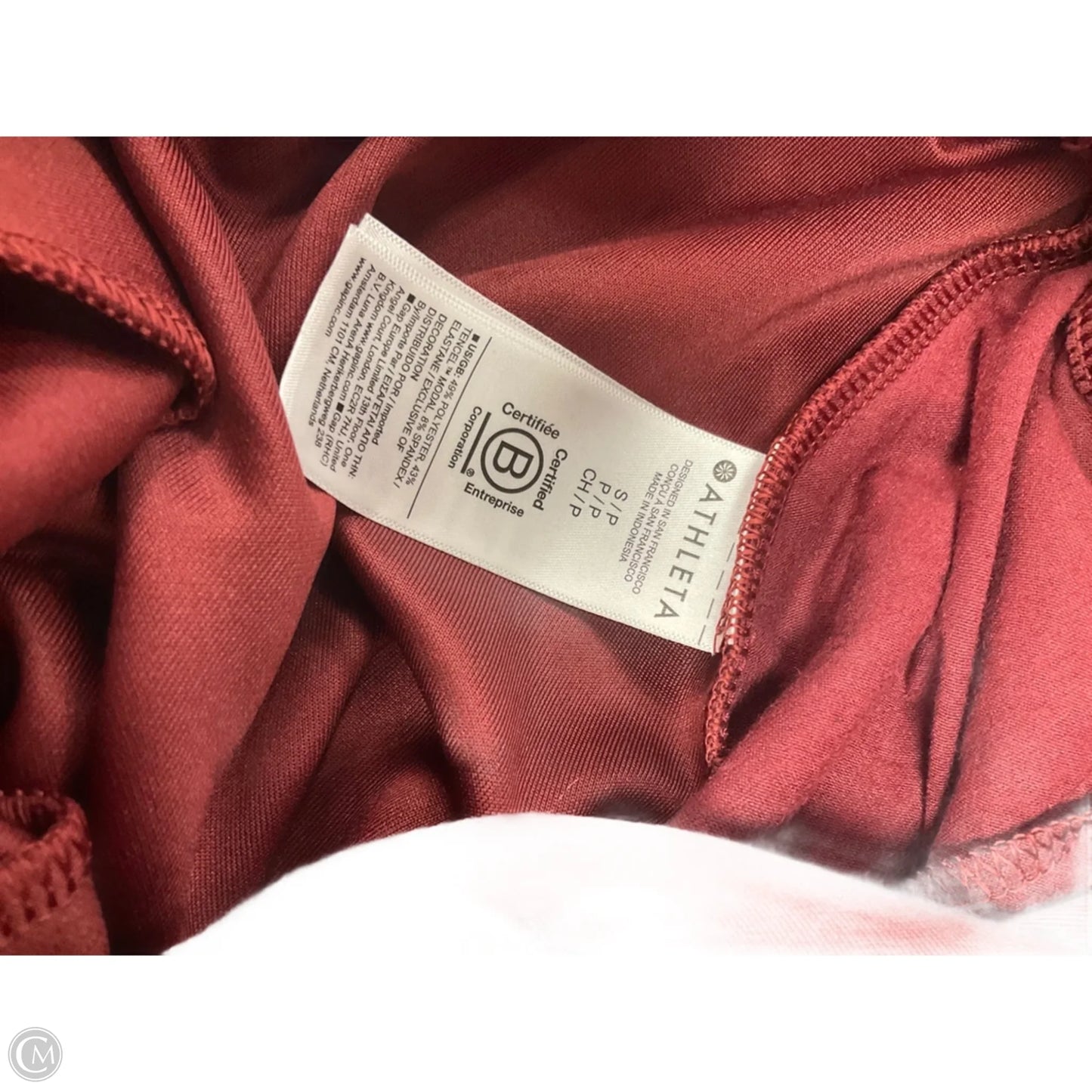Athletic Pants By Athleta In Maroon, Size: Sp