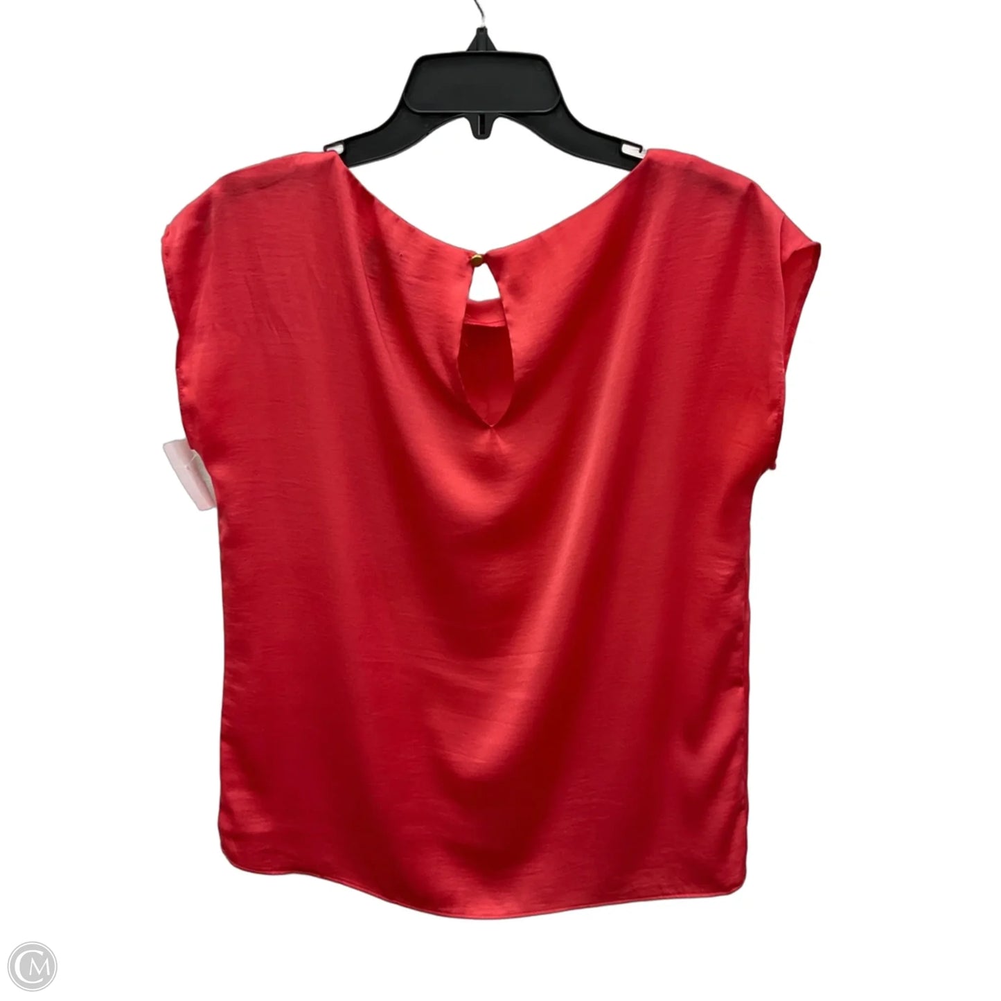 Top Short Sleeve By Mng In Coral, Size: S
