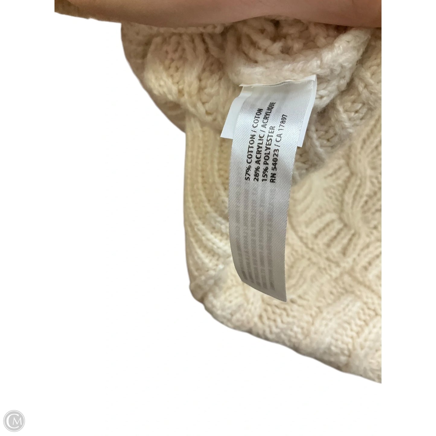 Cardigan By Old Navy In Cream, Size: M