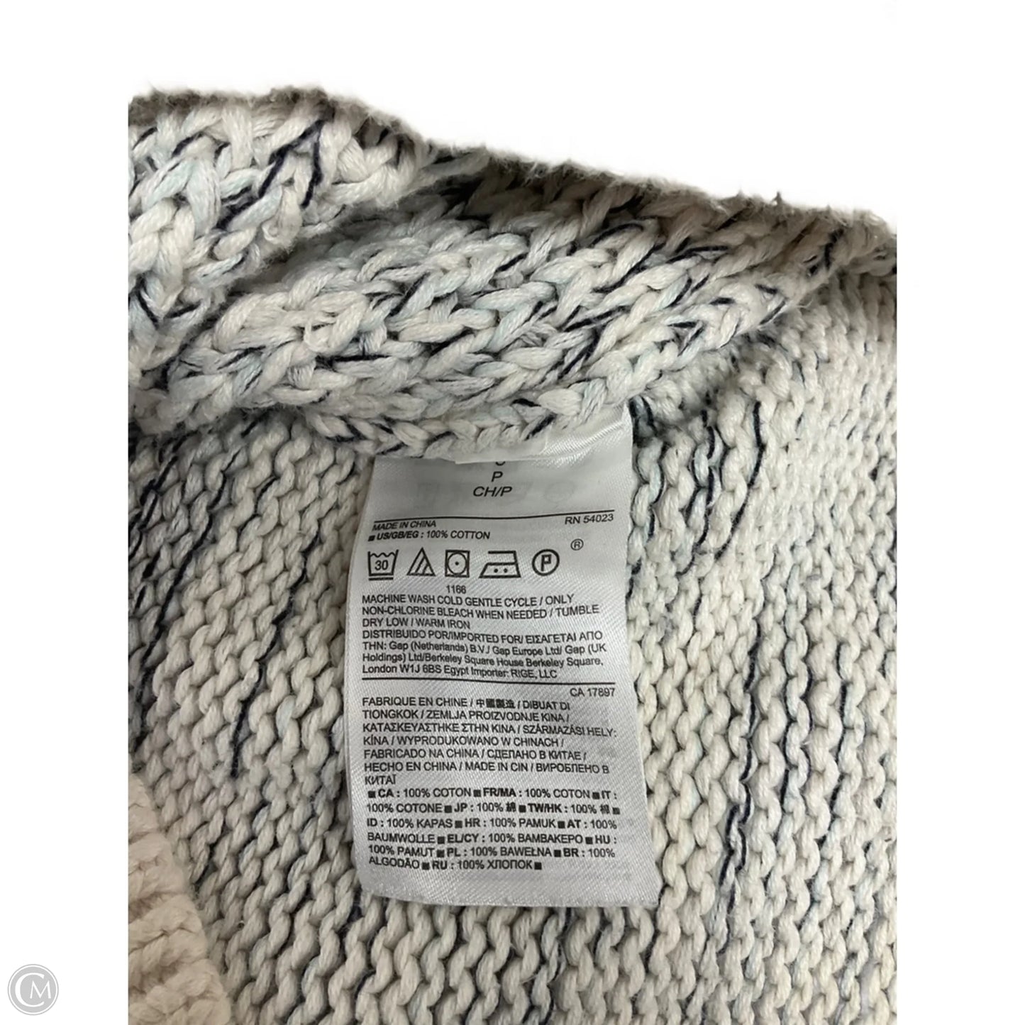 Sweater By Banana Republic In Blue, Size: S