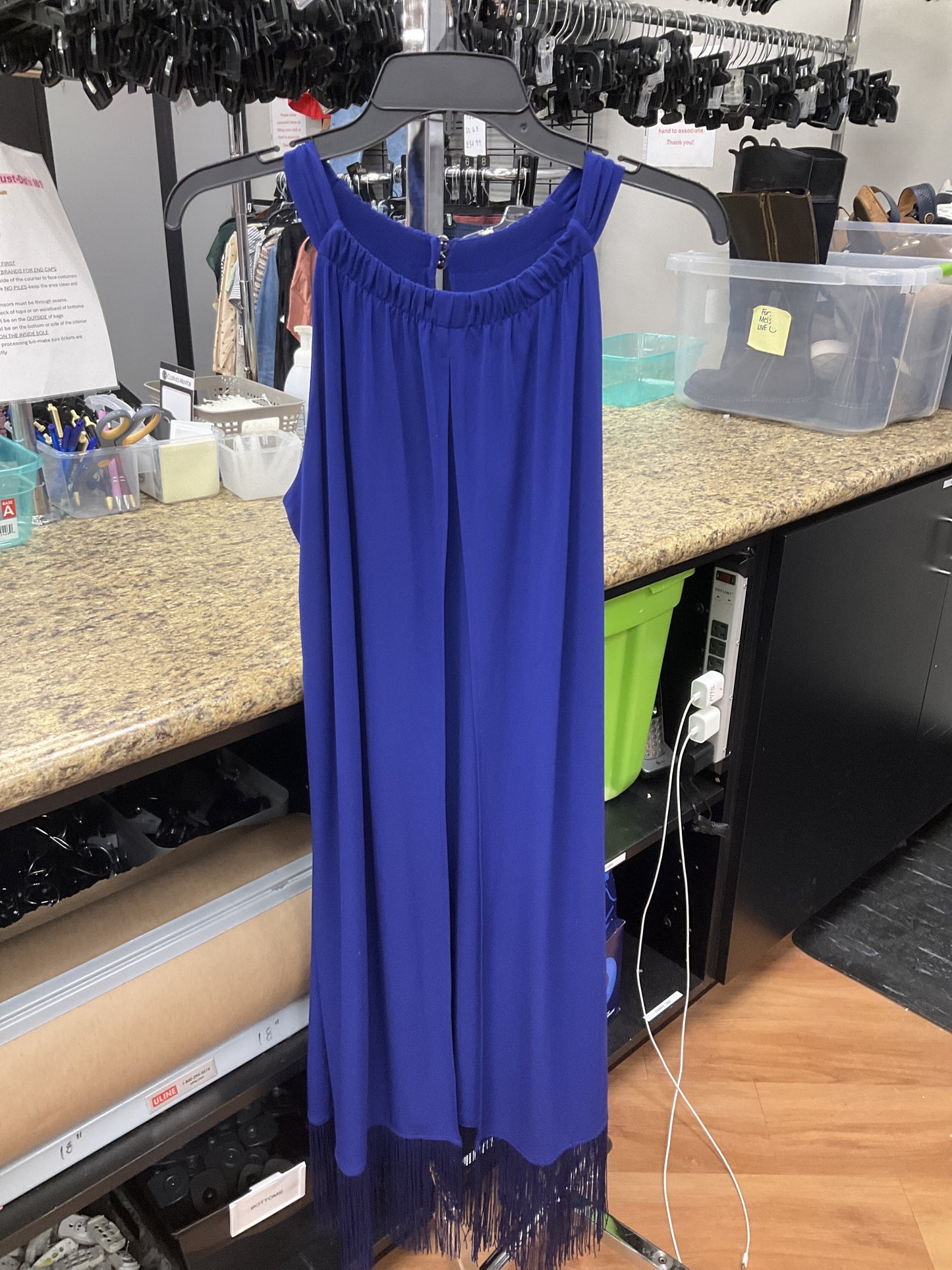 Dress Casual Midi By Chicos Size: M
