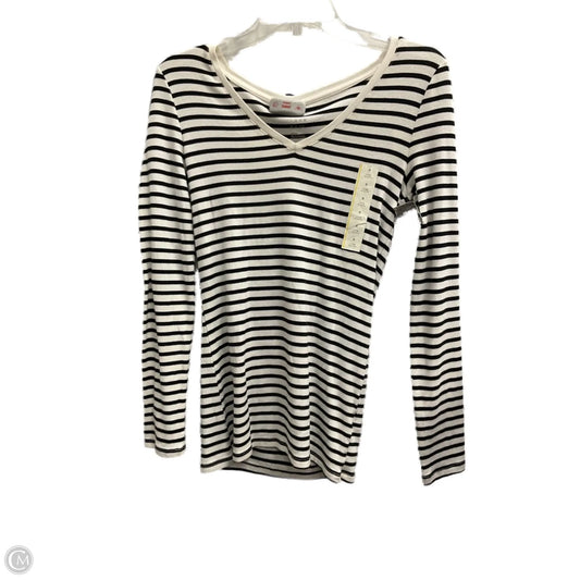 Top Long Sleeve By A New Day In Striped Pattern, Size: S