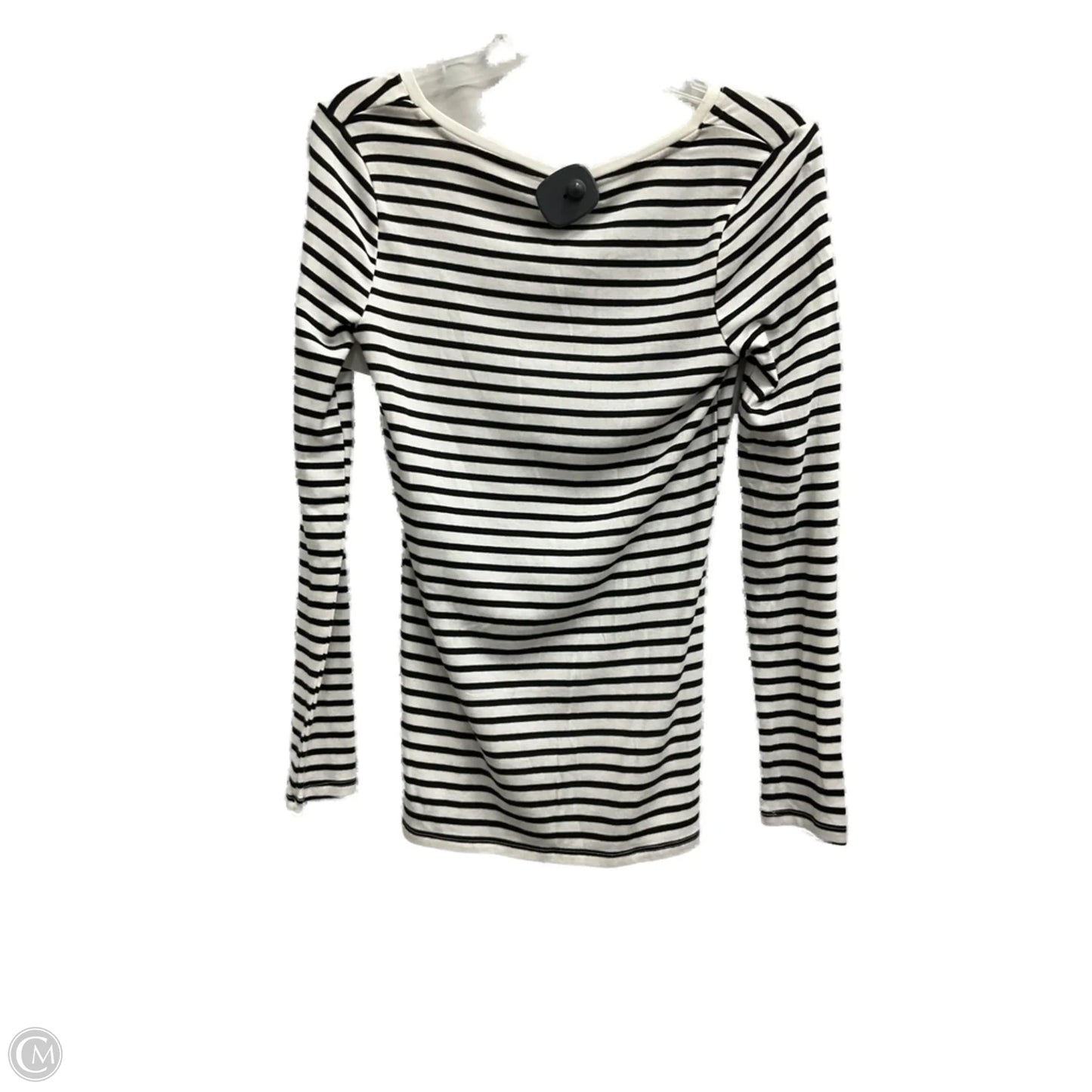Top Long Sleeve By A New Day In Striped Pattern, Size: S