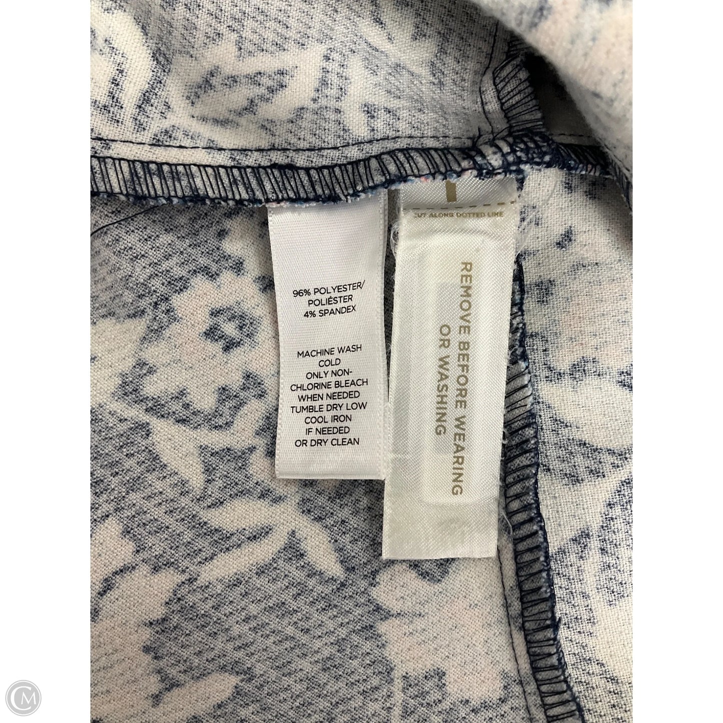 Dress Casual Short By Loft In Blue, Size: 4p