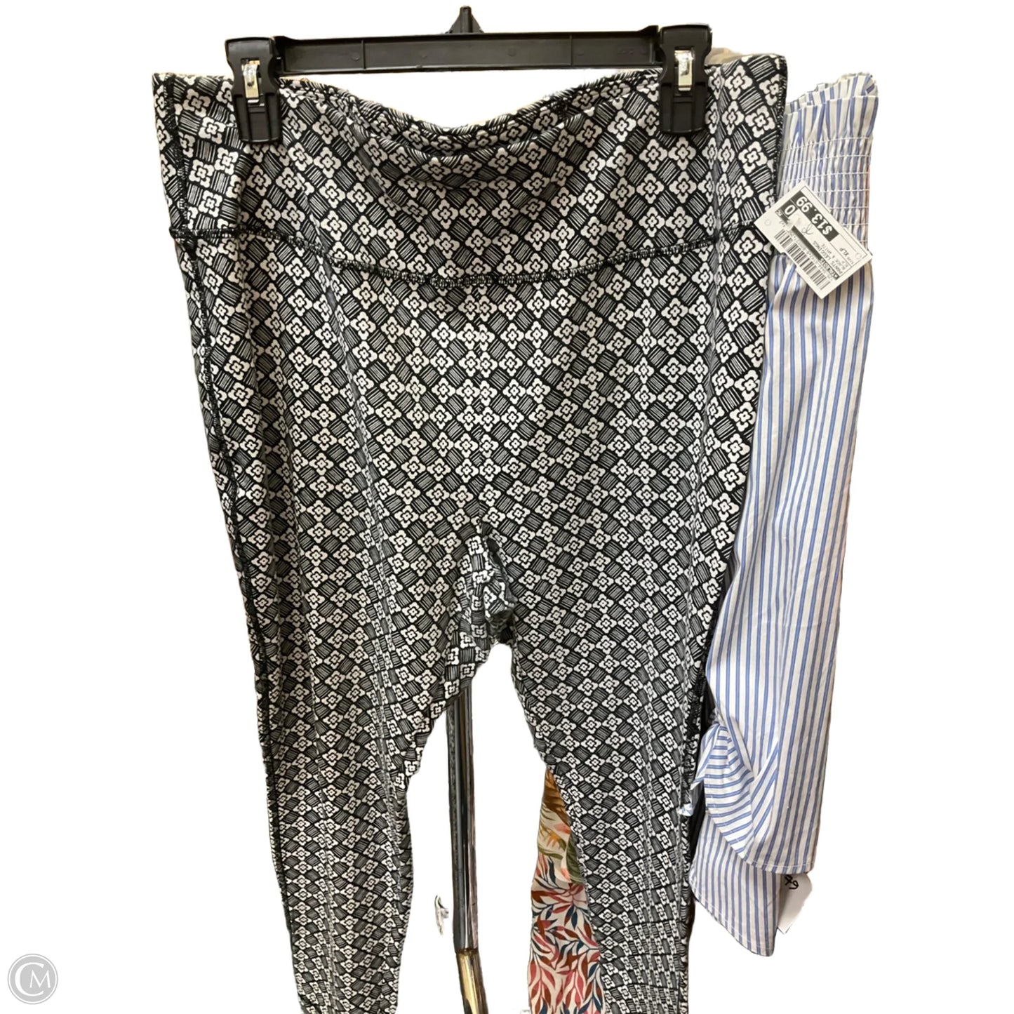 Pants Leggings By Talbots In Black & White, Size: Xlp
