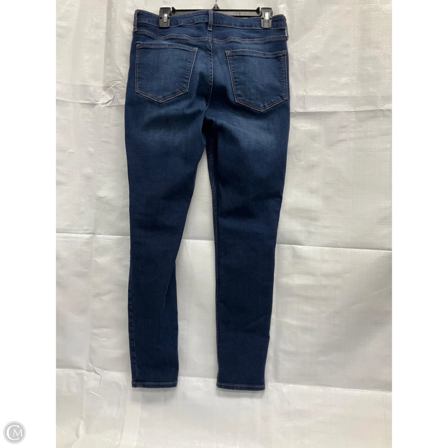 Jeans Skinny By Old Navy In Blue Denim, Size: 12