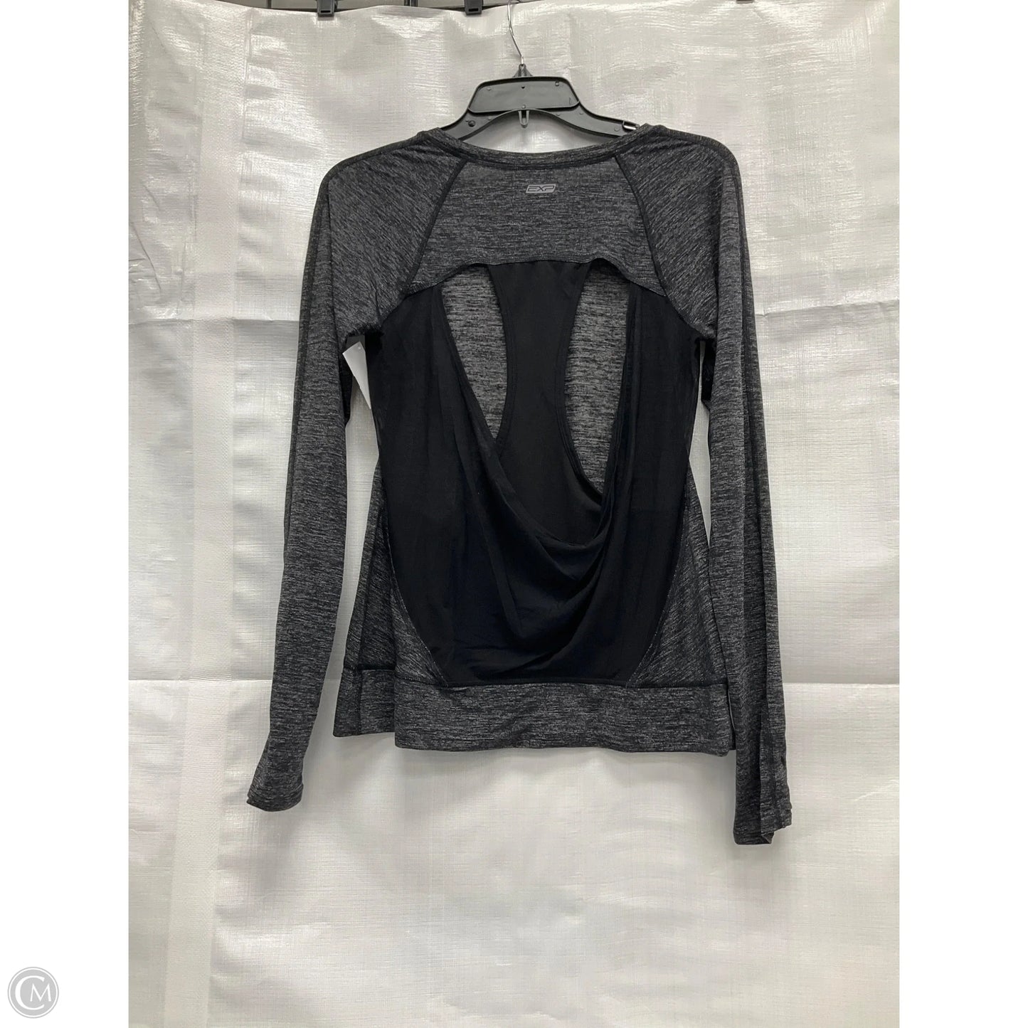 Athletic Top Long Sleeve Collar By Clothes Mentor In Black, Size: Xs