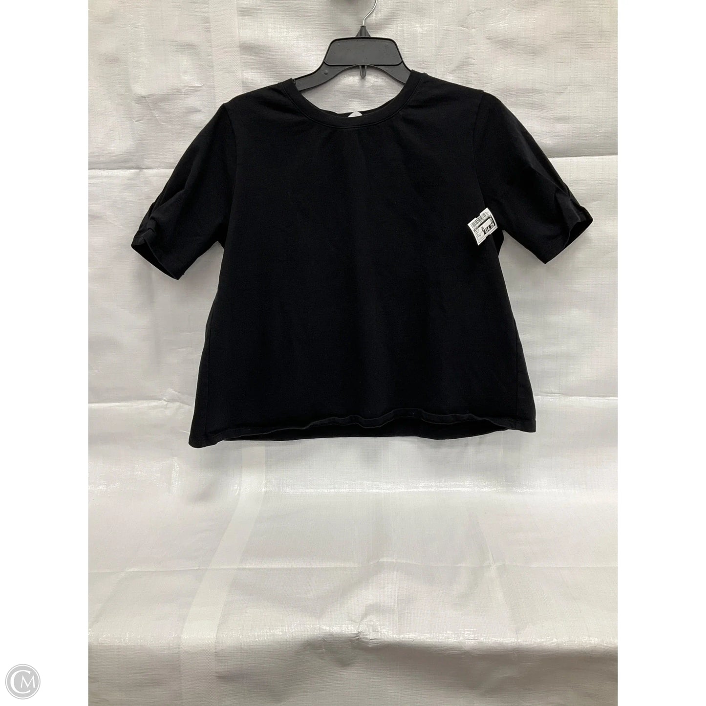 Top Short Sleeve By Velvet In Black, Size: Xs