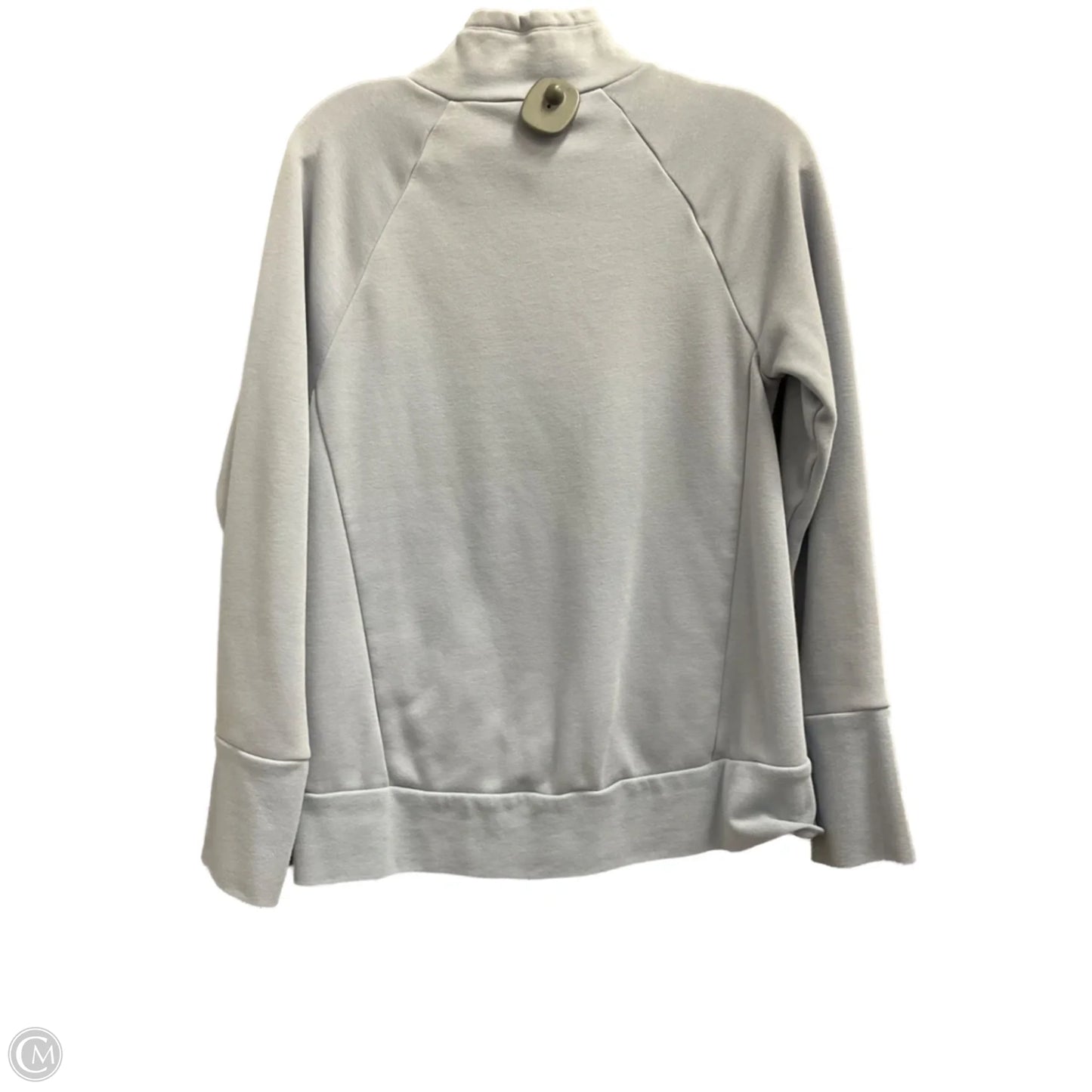 Athletic Top Long Sleeve Collar By Fabletics In Blue, Size: Xs