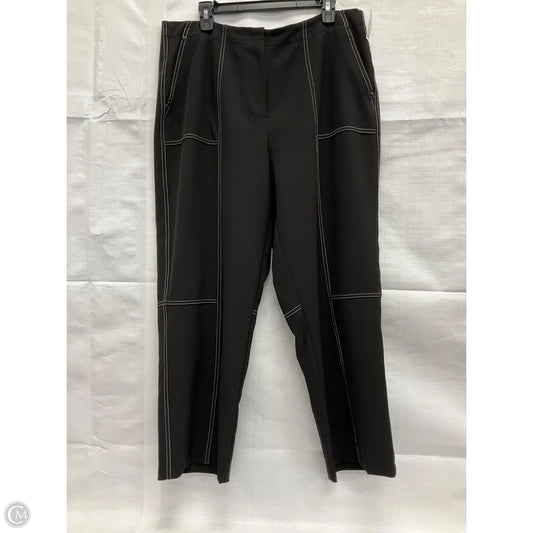 Pants Designer By Karl Lagerfeld In Black, Size: 14