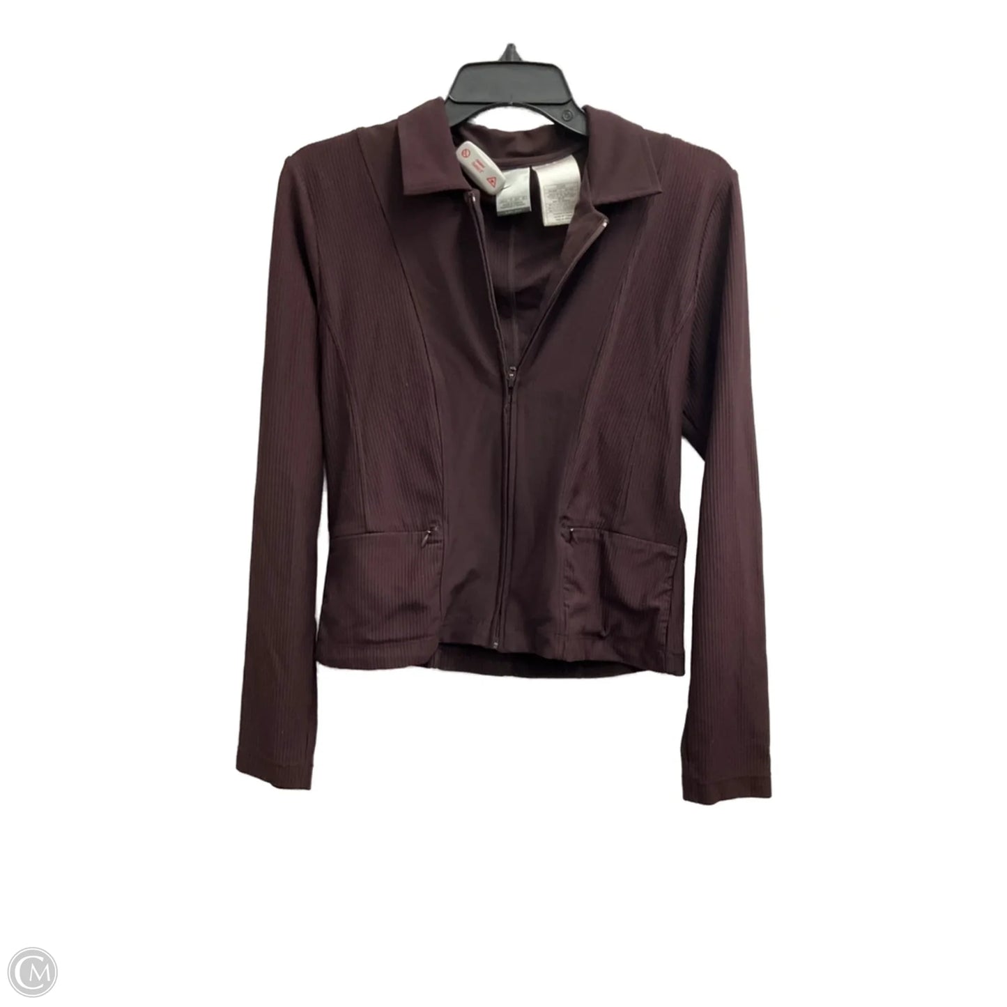 Athletic Jacket By Nike In Brown, Size: Xs
