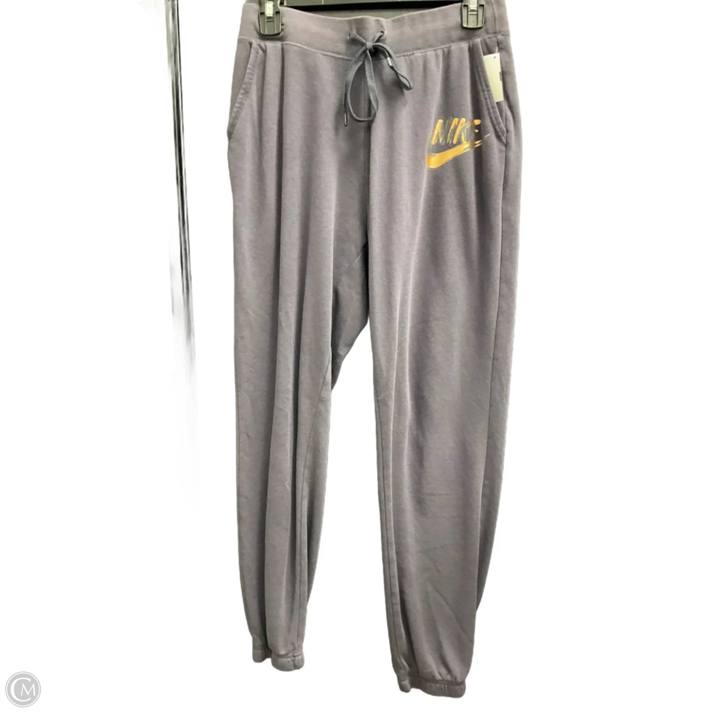 Athletic Pants By Nike In Purple, Size: M