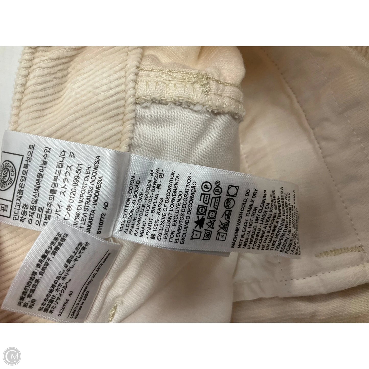 Pants Cargo & Utility By Levis In Cream, Size: 0