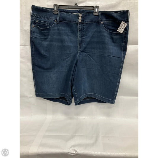Shorts By Torrid In Blue Denim, Size: 30