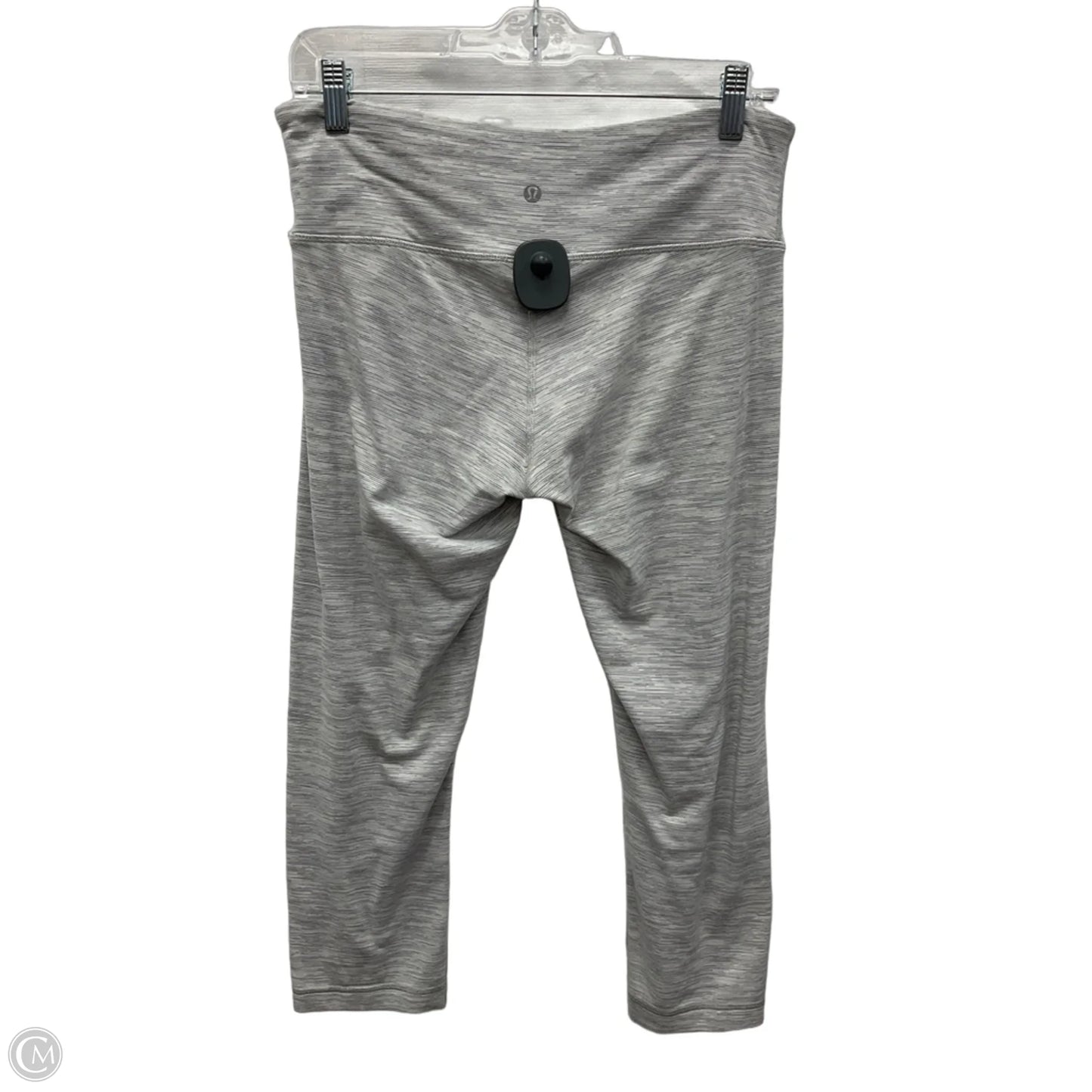 Athletic Capris By Lululemon In Grey, Size: 8