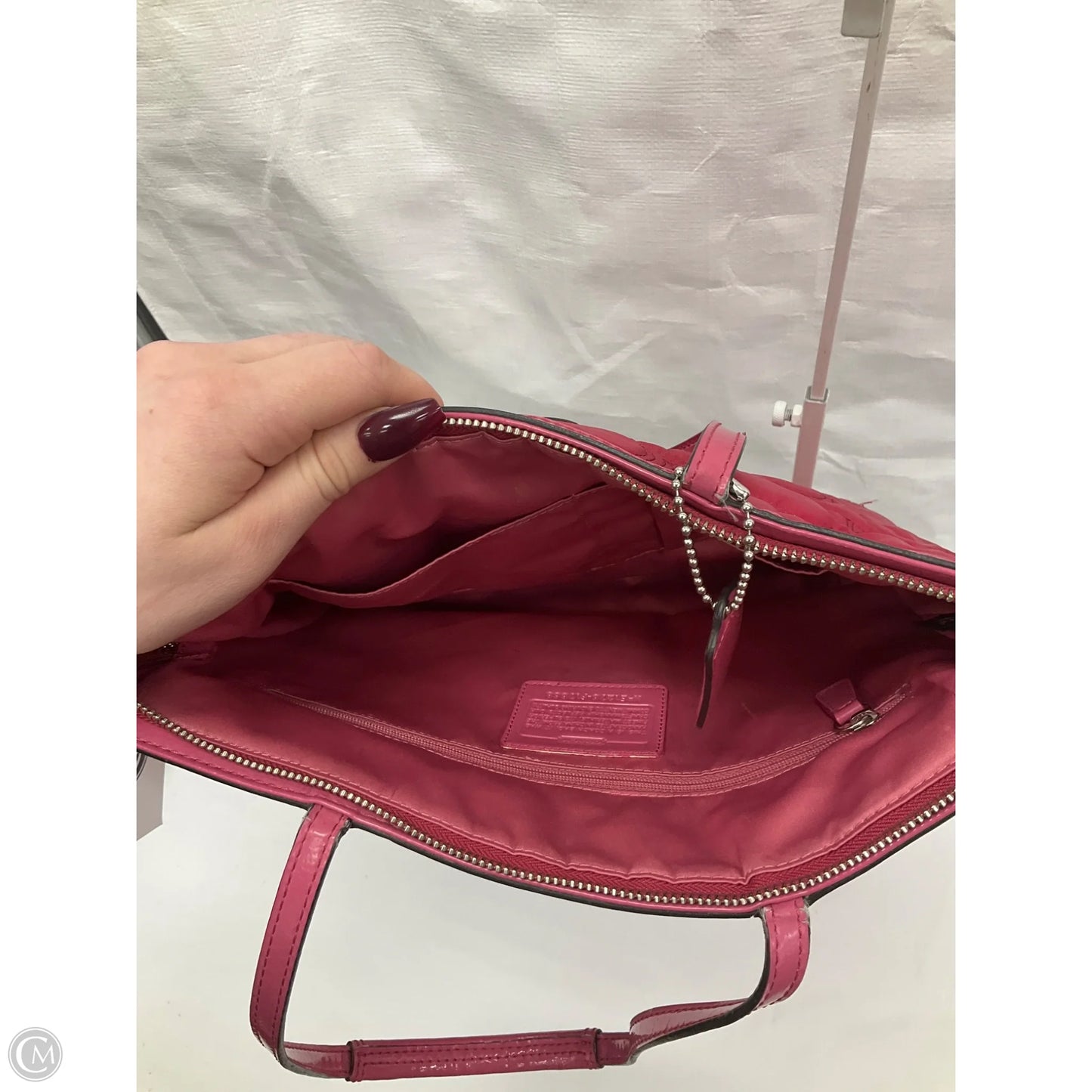 Handbag Designer By Coach, Size: Medium