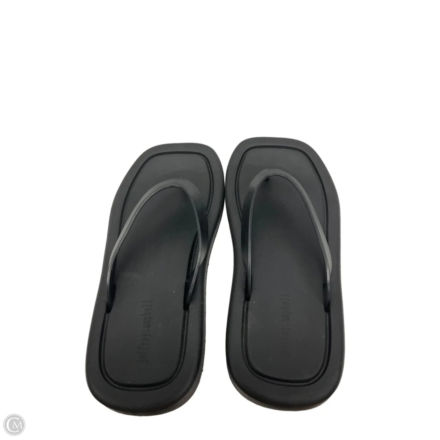 Sandals Flip Flops By Jeffrey Campbell In Black, Size: 8