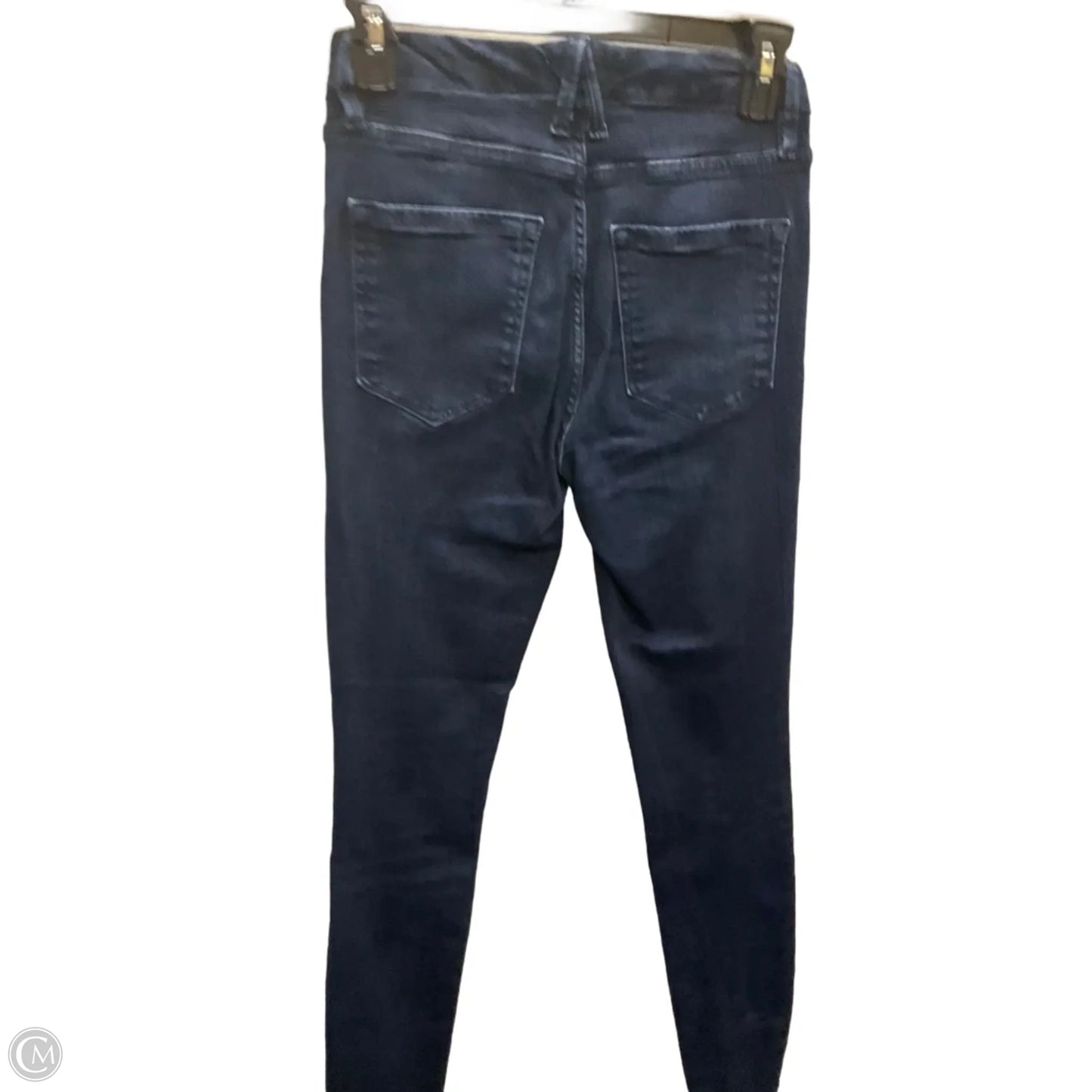 Jeans Skinny By Good American In Blue Denim, Size: 2