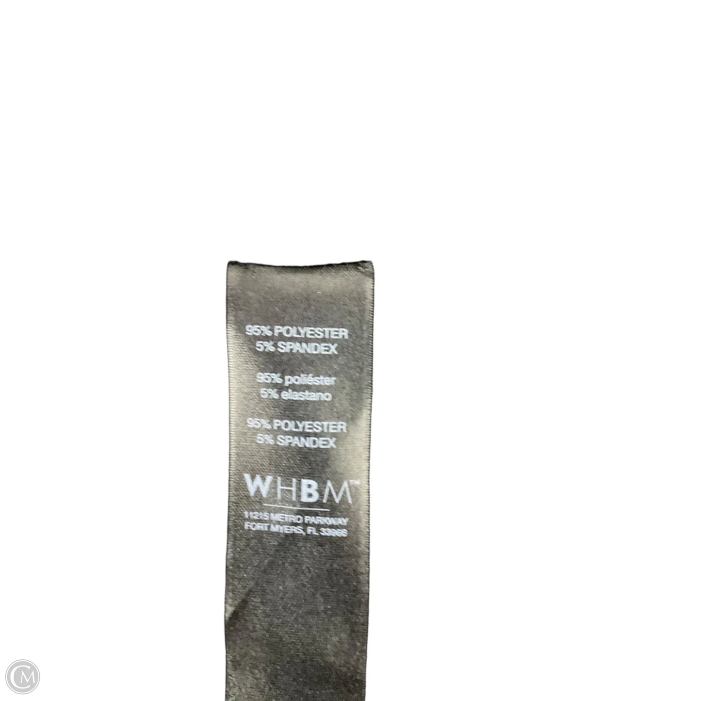 Dress Casual Midi By White House Black Market In Black, Size: M