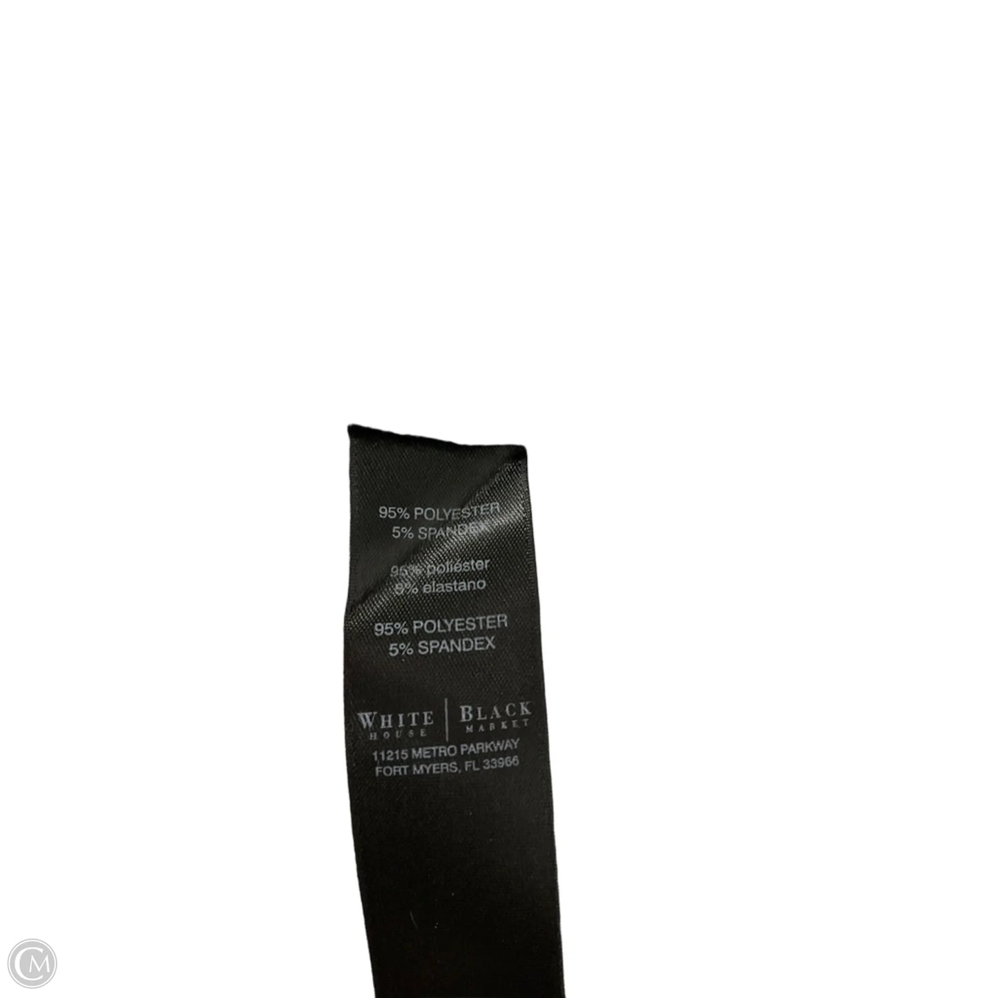 Dress Casual Midi By White House Black Market In Black & White, Size: M