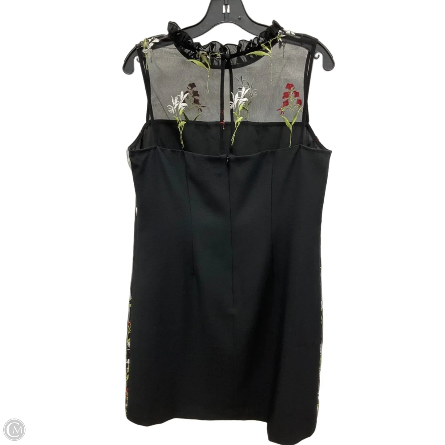 Dress Designer By Karl Lagerfeld In Black, Size: L