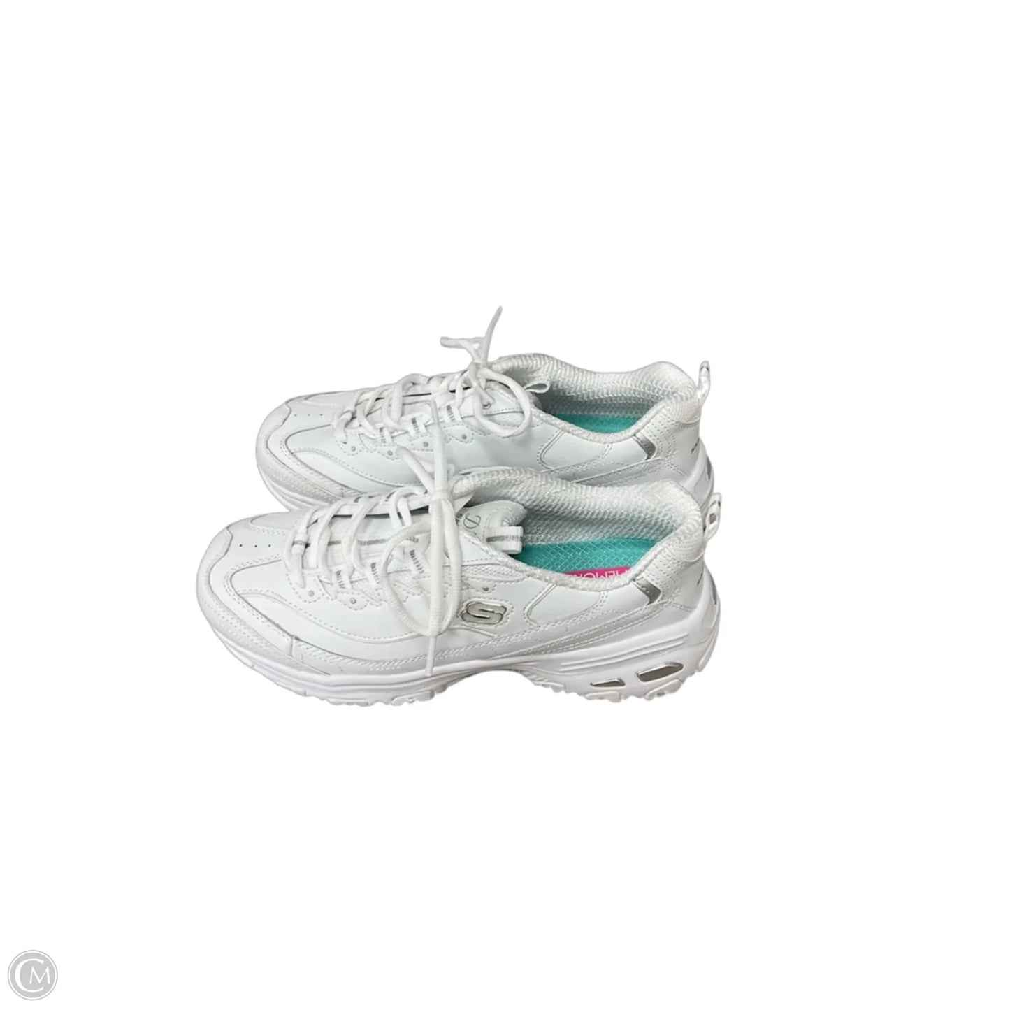 Shoes Athletic By Skechers In White, Size: 9.5