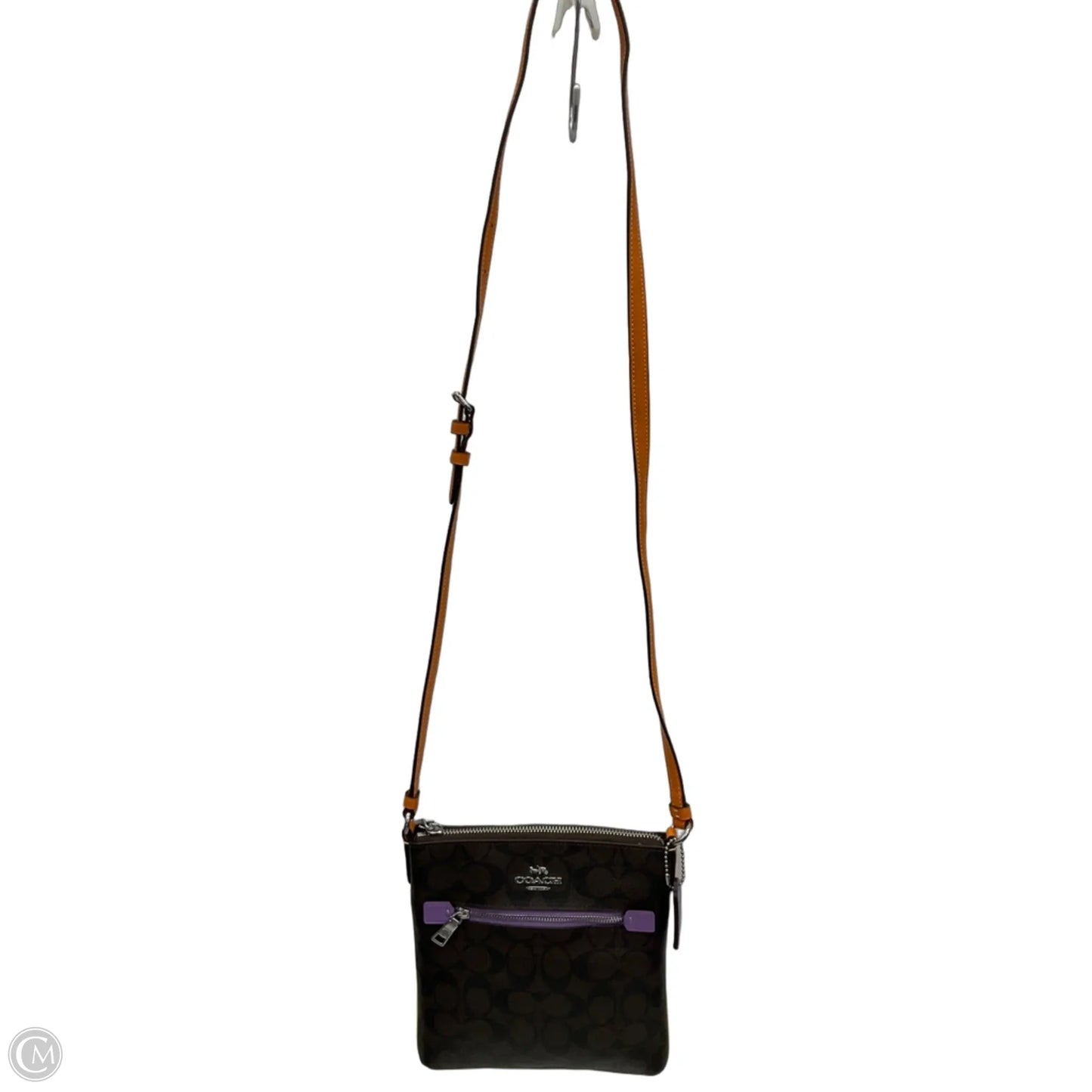 Crossbody Designer By Coach, Size: Small