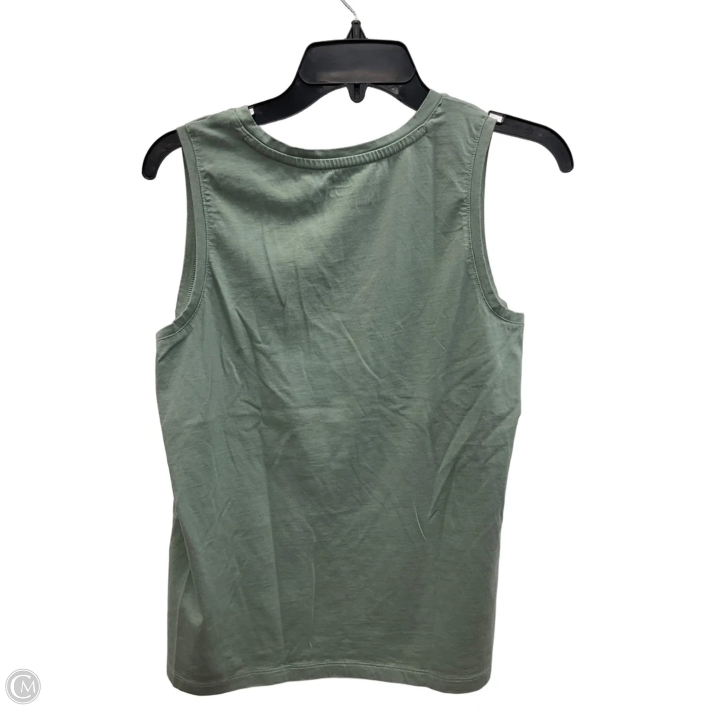 Top Sleeveless Basic By Lands End In Green, Size: Mp