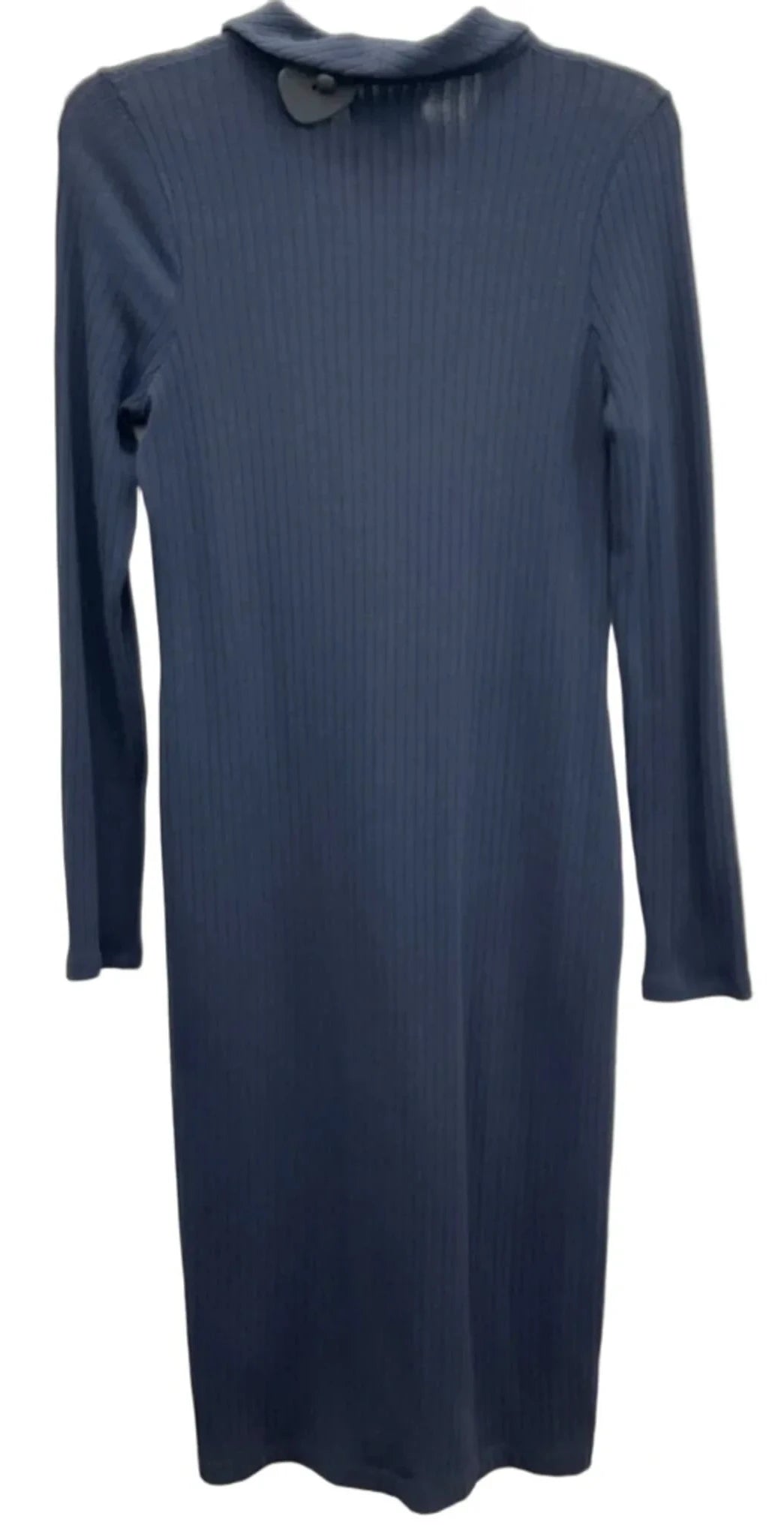 Dress Casual Midi By Madewell In Blue, Size: Mp