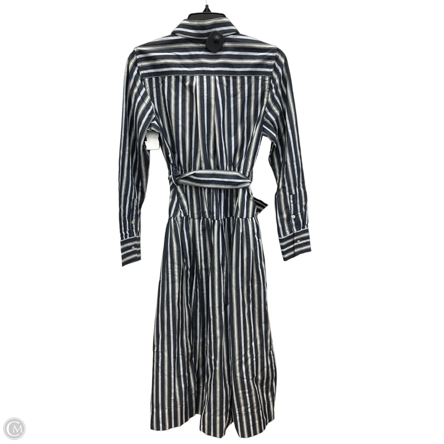 Dress Casual Maxi By Free Assembly In Blue & White, Size: Xs