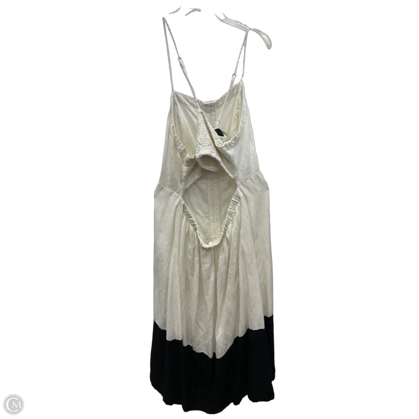 Dress Casual Midi By Maeve In Black & White, Size: 2x
