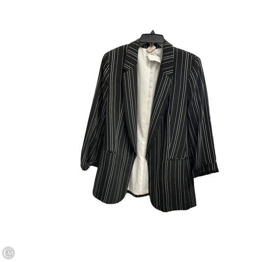 Blazer By Bar Iii In Black & White, Size: L